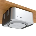 For Mac Studio Under Desk Metal Bracket Cooling Storage Wall Mount Stand - Image 2