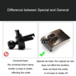 For Porsche Left Driving Car-Mounted Mobile Phone Navigation Holder Base - Image 2