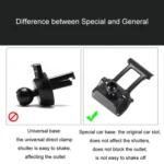 For Morris Garages Left Driving Car-Mounted Special Mobile Phone Navigation Bracket Base - Image 2