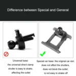 For Skoda Left Driving Car Special Mobile Phone Navigation Bracket Base - Image 2