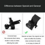 For Cadillac Left Driving Car Special Mobile Phone Navigation Bracket Base - Image 2