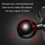 For Cadillac Left Driving Car Special Mobile Phone Navigation Bracket Base - Image 3