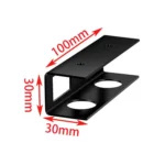 Under Desk Laptop Tablet Storage Mount Kit Office Storage Organize - Image 5
