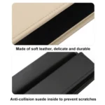 3311 2-in-1 Car Seat Gap Storage Box Gap Plug Strip Car Supplies - Image 4