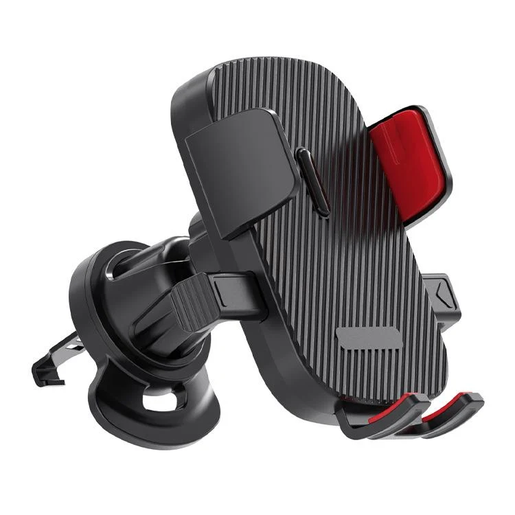 360-degree Rotating Car Air Outlet Telescopic Hook Press Automatic Lock Phone Holder