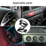 Universal For Car Dashboard Decorative Metal Clips - Image 6