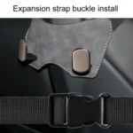 Car Sports Seats With One-Piece Headrests Furring Storage Metal Hooks - Image 5