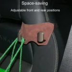 Car Sports Seats With One-Piece Headrests Furring Storage Metal Hooks - Image 8