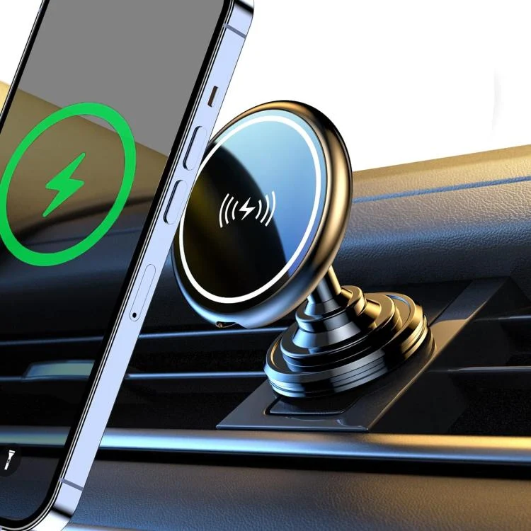 TBD06056728_B1.webp 15W Car Magnetic Wireless Charging Phone Holder Alloy Base - Image 2