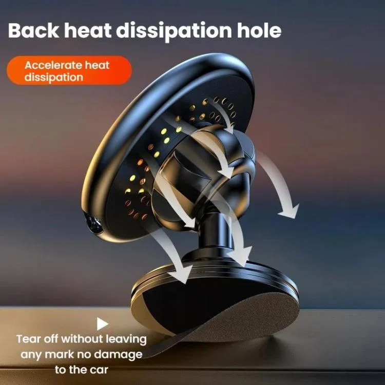 TBD06056728_B4.webp 15W Car Magnetic Wireless Charging Phone Holder Alloy Base - Image 5