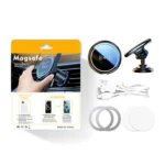 15W Car Magnetic Wireless Charging Phone Holder Alloy Base - Image 9