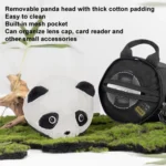 Camera Lens Cylinder Cartoon Panda Camera Lens Protective Cover - Image 6