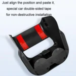 For Tesla Model 3/Y Rear Air Outlet Anti-kick Storage Box Cup Holder - Image 4