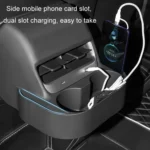 For Tesla Model 3/Y Rear Air Outlet Anti-kick Storage Box Cup Holder - Image 9
