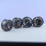 Metal Wheel Hub Brake Integrated Keychain - Image 2