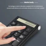2.4G Dual-Mode Display Digital Keypad Cashier Office Computer Rechargeable Wireless Keyboard - Image 15