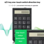 2.4G Dual-Mode Display Digital Keypad Cashier Office Computer Rechargeable Wireless Keyboard - Image 5