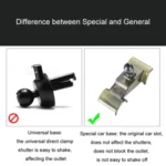 For Chevrolet Left Driving Car Special Mobile Phone Navigation Bracket Base - Image 2