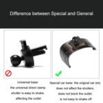 For Mazda Left Driving Car-Mounted Special Mobile Phone Navigation Bracket Base - Image 2