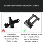 For Ford Left Driving Car Special Mobile Phone Navigation Bracket Base - Image 2