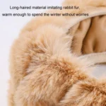 38cm Plush Soft Warm Car Steering Wheel Cover Without Inner Ring - Image 3