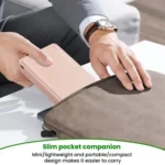 B023 Two Folding Portable Mini Wireless Bluetooth Keyboard Cell Phone Laptop Notebook Office Keyboard - Image 8