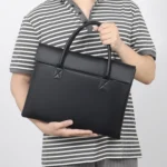14 inch Laptop Bag Lightweight Laptop Bag Business Simple Handheld Briefcase - Image 10