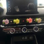 Car Aromatherapy Diffuser Stone Auto Air Vent Gardenia Decorative Fragrance - Image 2