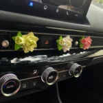 Car Aromatherapy Diffuser Stone Auto Air Vent Gardenia Decorative Fragrance - Image 5