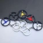 Car Steering Wheel Keychain Removable Key Pendant - Image 4
