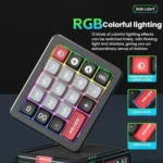 MKESPN K812 GASKET Aluminum Alloy RGB Hot-Swap Customized Wired Mini Mechanical Gaming Keyboard - Image 5