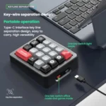 MKESPN K812 GASKET Aluminum Alloy RGB Hot-Swap Customized Wired Mini Mechanical Gaming Keyboard - Image 7