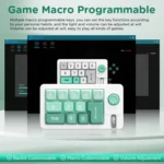 MKESPN K810 Joystick RGB Backlight Hot Swap Macro Customized Wired Mechanical Gaming Keyboard - Image 11