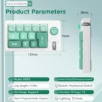 MKESPN K810 Joystick RGB Backlight Hot Swap Macro Customized Wired Mechanical Gaming Keyboard - Image 4