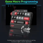 MKESPN RGB Hot Swap Wired Mechanical Keyboard Rocker Knob Programming Macro Custom Gaming Keyboard - Image 11