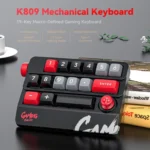 MKESPN RGB Hot Swap Wired Mechanical Keyboard Rocker Knob Programming Macro Custom Gaming Keyboard - Image 4