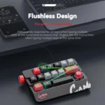 MKESPN RGB Hot Swap Wired Mechanical Keyboard Rocker Knob Programming Macro Custom Gaming Keyboard - Image 7