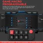 MKESPN 8-Key Wired Hot-Swappable Macro Definition Gaming Mechanical Keyboard With Knob - Image 11