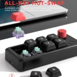 MKESPN 8-Key Wired Hot-Swappable Macro Definition Gaming Mechanical Keyboard With Knob - Image 8