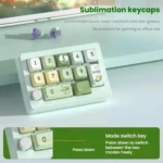 MKESPN W908 Wireless Tri-Mode Hot-Swappable Macro-Defined RGB Backlit Gaming Mechanical Keypad - Image 9