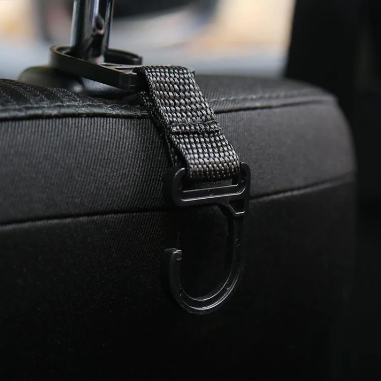 TBD06057391_B4.webp 4pcs / Set Car Seatback Headrest Hooks Hidden Anti-Knock Car Rear Seat Organizer Hangers - Image 5