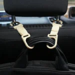4pcs / Set Car Seatback Headrest Hooks Hidden Anti-Knock Car Rear Seat Organizer Hangers - Image 6