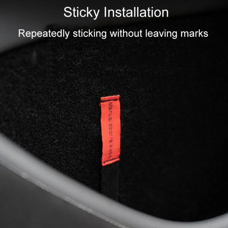 TBD06057546_B4.webp 1pair For Tesla New Model 3 / Y Door Emergency Safety Pull Cord - Image 5