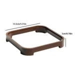 For MAC Mini M4 Wooden Desktop Host Bracket Base Heat Dissipation Rack - Image 3