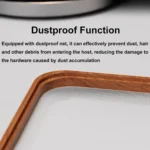 For MAC Mini M4 Wooden Desktop Host Bracket Base Heat Dissipation Rack - Image 5