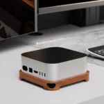For MAC Mini M4 Wooden Desktop Host Bracket Base Heat Dissipation Rack - Image 9