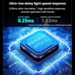 Ajazz AJ159 APEX Gaming Mouse PAW3395 Wireless Tri-Mode Lightweight With Charging Dock Mouse - Image 8