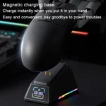 Ajazz AJ159 APEX Gaming Mouse PAW3395 Wireless Tri-Mode Lightweight With Charging Dock Mouse - Image 9