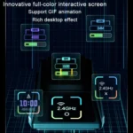 Ajazz AJ159 APEX Gaming Mouse PAW3395 Wireless Tri-Mode Lightweight With Charging Dock Mouse - Image 10