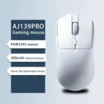 Ajazz AJ139 Pro Gaming Mouse Lightweight PAW3395 Wireless 2.4G + Wired Dual Mode Computer Mouse - Image 4
